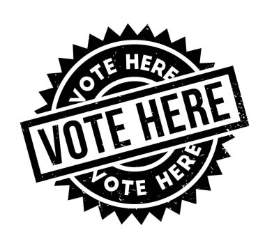 Burada lastik damgası oy