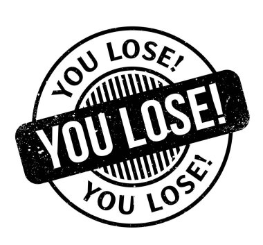 Lastik damgası kaybetmek