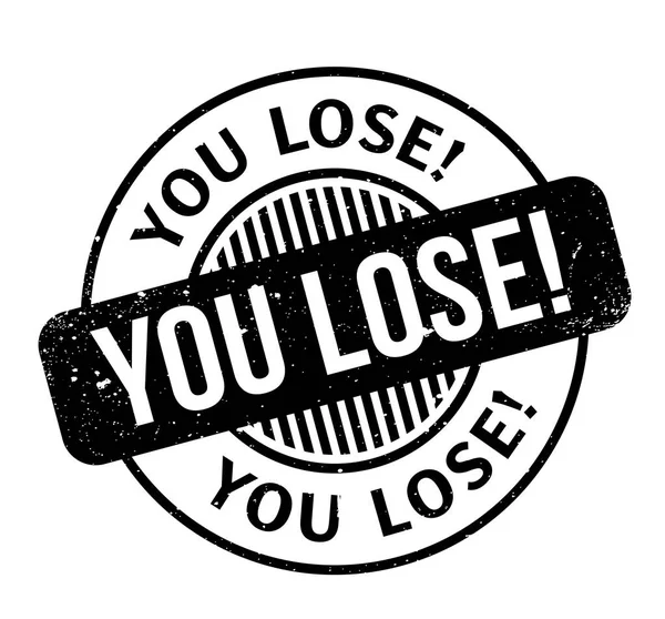 Lastik damgası kaybetmek