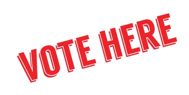 Burada lastik damgası oy