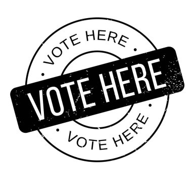 Burada lastik damgası oy