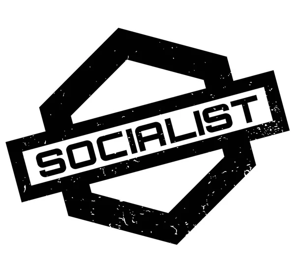 Socialistiska gummistämpel — Stock vektor