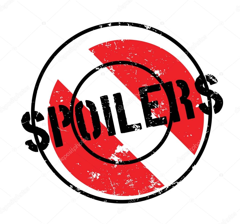 Spoilers rubber stamp