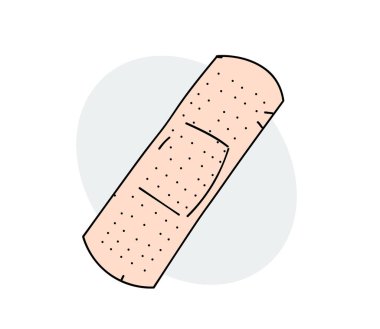 Çizgi film tıbbi yama