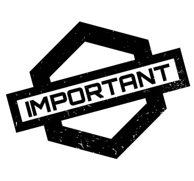 önemli lastik damgası