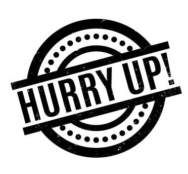 Acele kadar lastik damgası