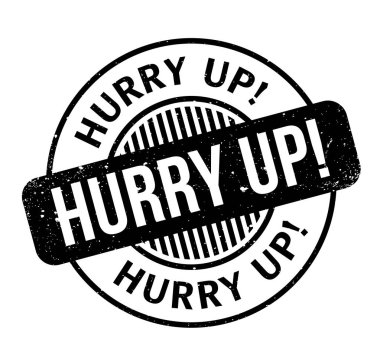 Acele kadar lastik damgası