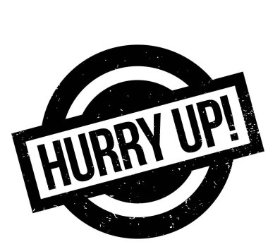 Acele kadar lastik damgası