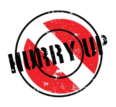 Acele kadar lastik damgası