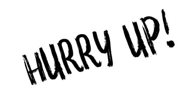 Acele kadar lastik damgası