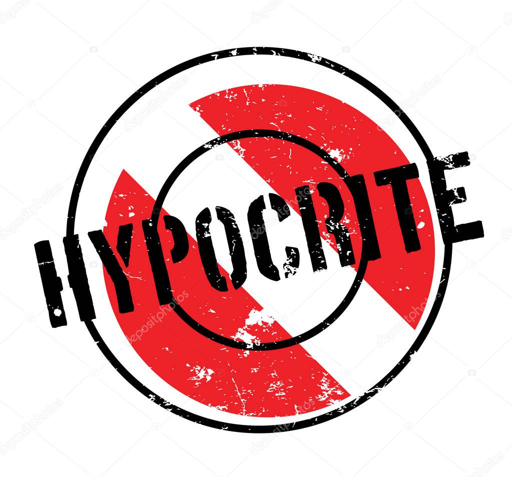 Hypocrite rubber stamp
