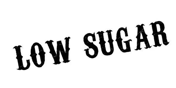 Selo de borracha de baixo açúcar — Vetor de Stock