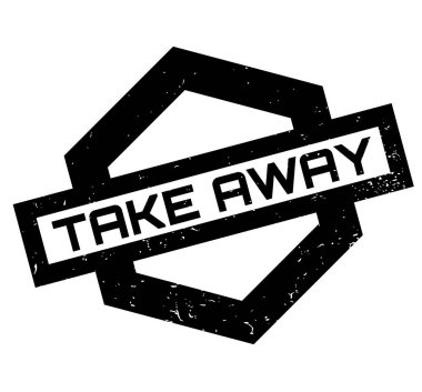 Lastik damgası götürün