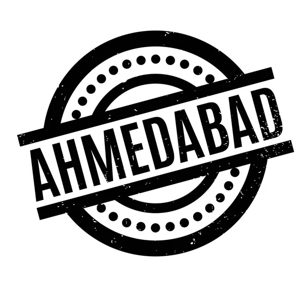 Ahmedabad gumibélyegző — Stock Vector