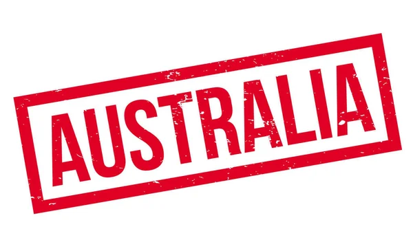Austrália carimbo de borracha —  Vetores de Stock