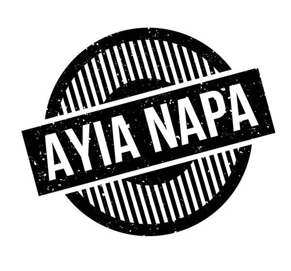 Sello de goma Ayia Napa — Vector de stock