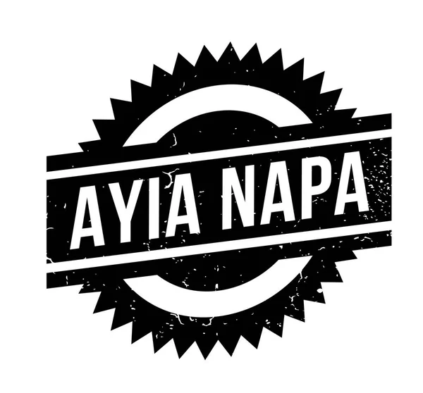 Sello de goma Ayia Napa — Vector de stock