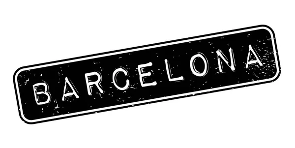 Timbre caoutchouc Barcelone — Image vectorielle