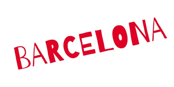 Barcelona rubber stamp — Stock Vector