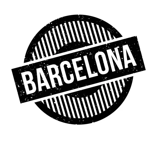 Timbro di gomma di Barcellona — Vettoriale Stock