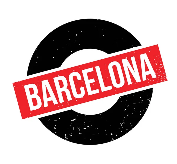 Barcelona Rubberstempel — Stockvector