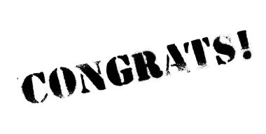 Tebrikler lastik damgası