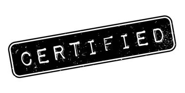 Sertifikalı lastik damgası