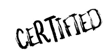 Sertifikalı lastik damgası