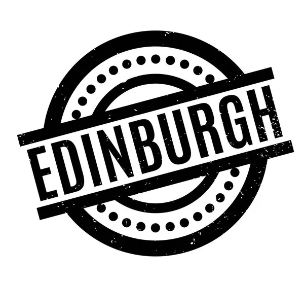 Selo de borracha de Edimburgo — Vetor de Stock