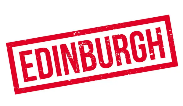 Sello de goma Edimburgo — Vector de stock