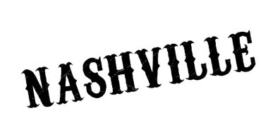 Nashville rubber stamp clipart