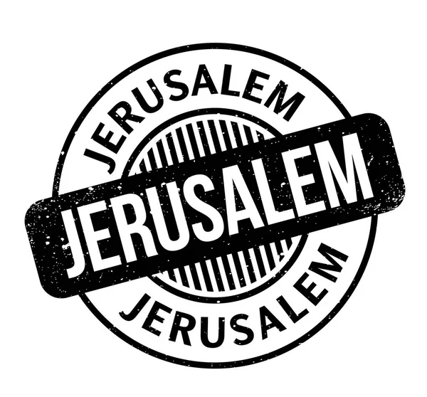 Jerusalem rubber stamp — Stock Vector