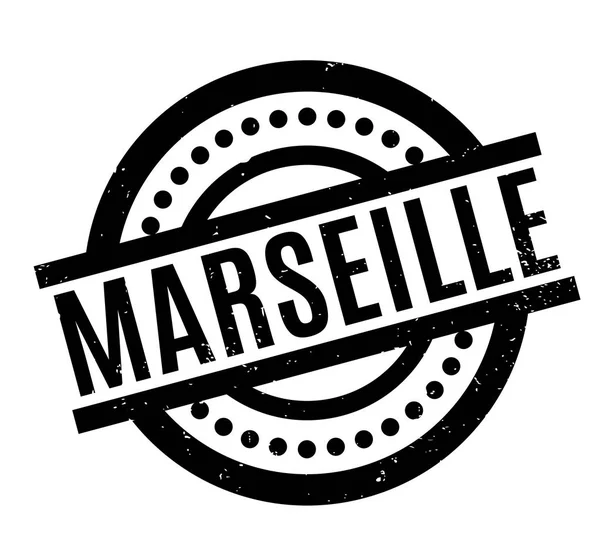 Marsella Sello de goma — Vector de stock