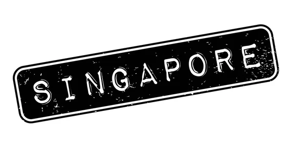 Singapore Rubberstempel — Stockvector