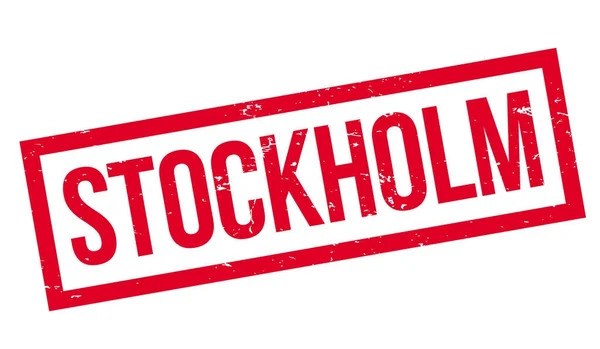 Stockholm razítko — Stockový vektor