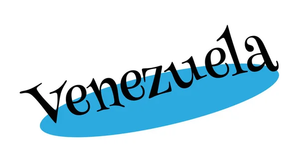 Venezuela Rubberstempel — Stockvector