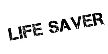 Hayat koruyucu lastik damgası