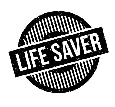 Hayat koruyucu lastik damgası