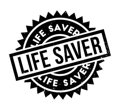 Hayat koruyucu lastik damgası