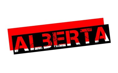 Alberta etiket damga