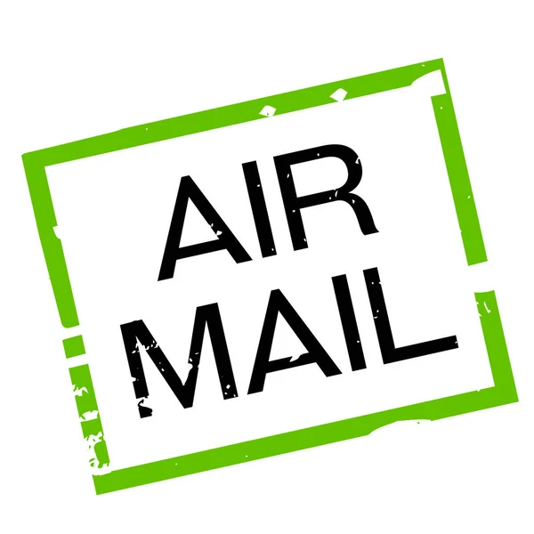 Air Mail наклейка — стоковий вектор