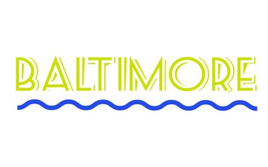 Baltimore etiket damga