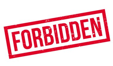 yasak lastik damgası