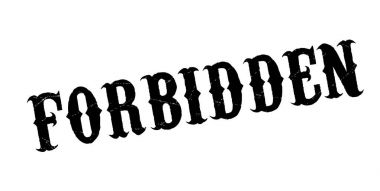 yasak lastik damgası