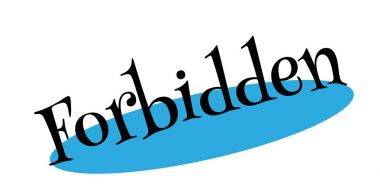 yasak lastik damgası