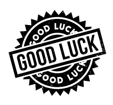 iyi şanslar lastik damgası