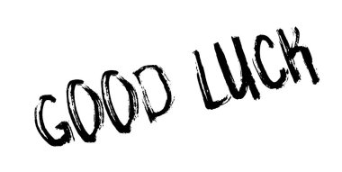 iyi şanslar lastik damgası