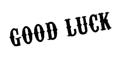 iyi şanslar lastik damgası