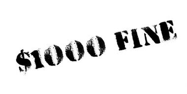 1000 dolar iyi lastik damgası