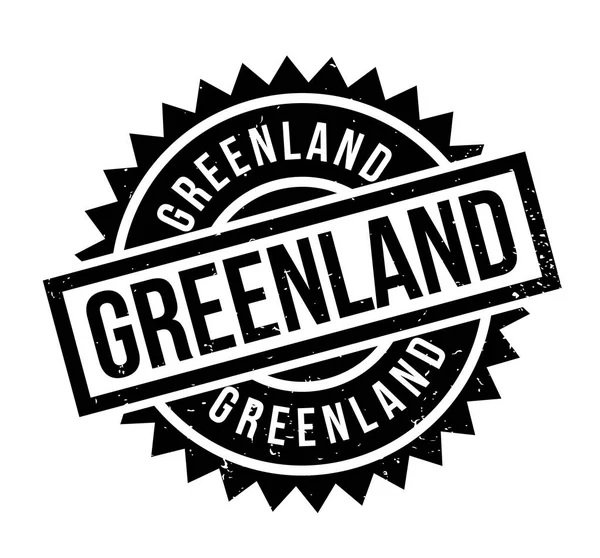 Ґренландія штамп — стоковий вектор